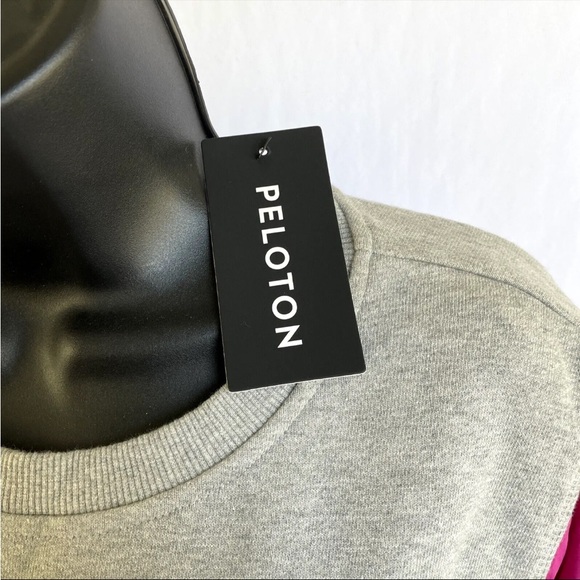 Peloton Fabric Mix Pullover Size XL Womens Workout Sweatshirt Long Sleeve NWT - Picture 5 of 11